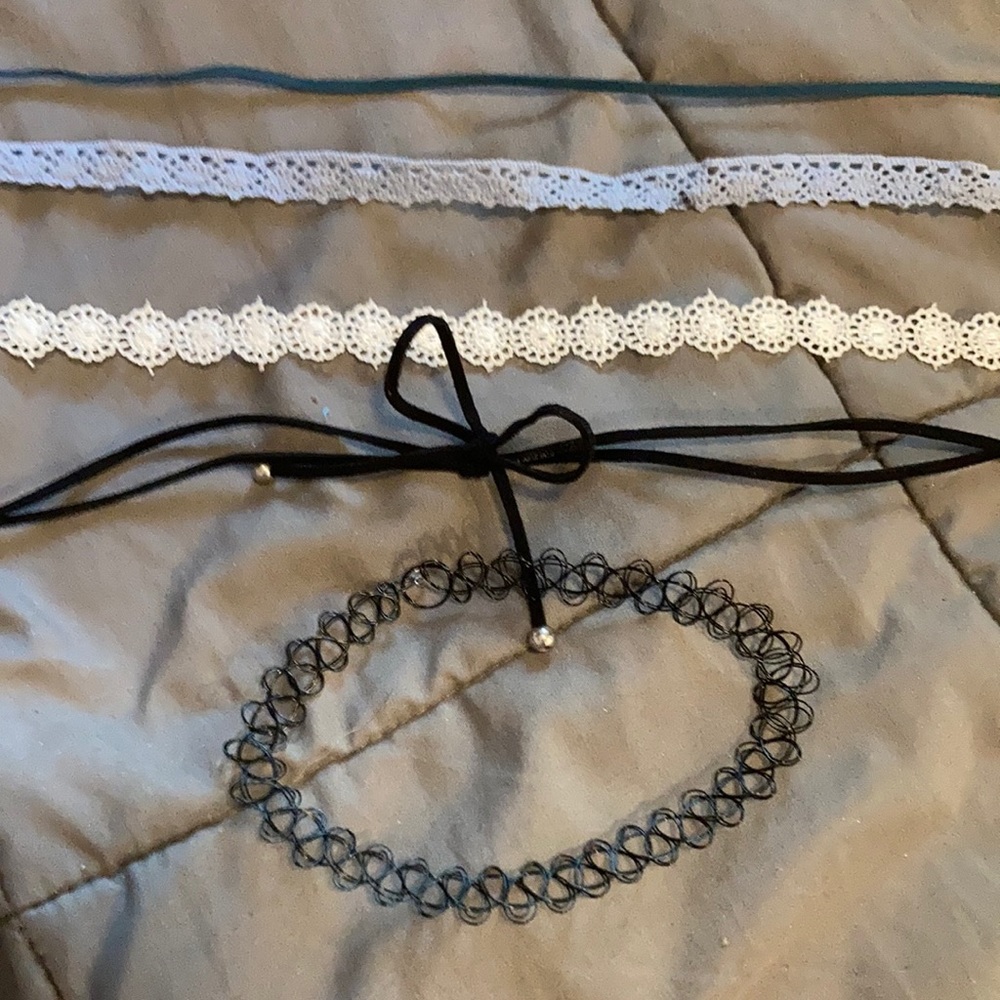 5 pcs adjustable chokers